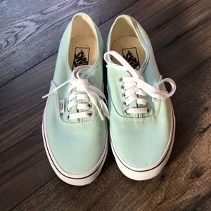 Vans Authentic shoes in Mint Green